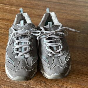 SKECHERS D’Lites Gray Sneakers 9
